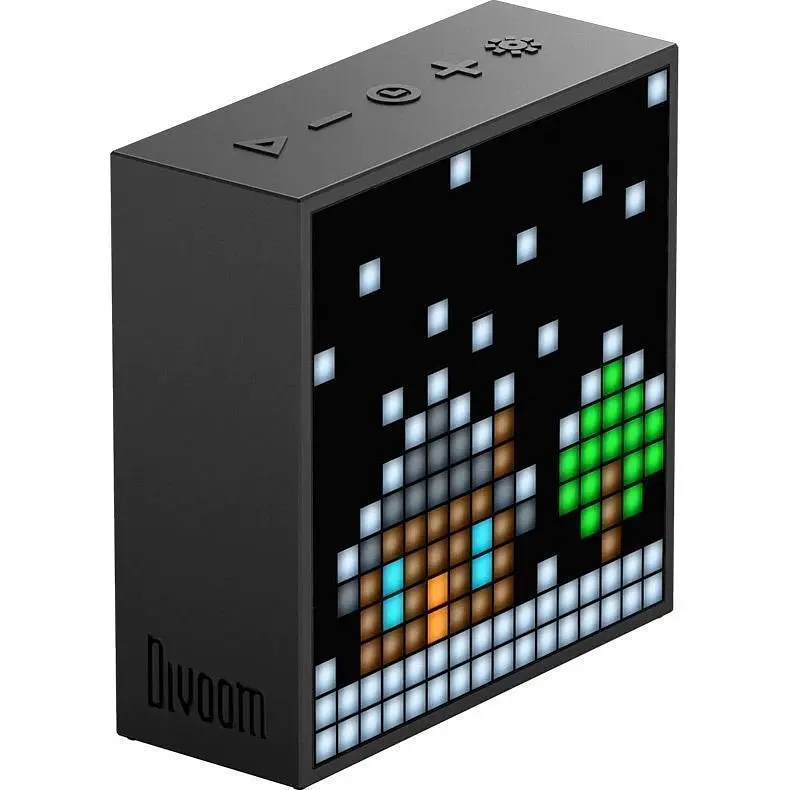 Портативна акустика Divoom Timebox-Evo Pixel Art Black (840500101766) [161505] - фото 9