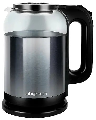 Електрочайник LEK-6829, Black/Inox LIBERTON teh0020873