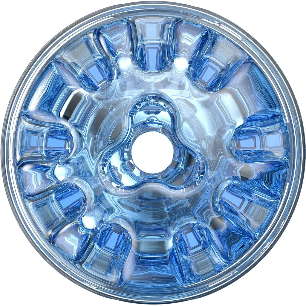 Мастурбатор Fleshlight Quickshot Turbo Blue Ice - фото 3