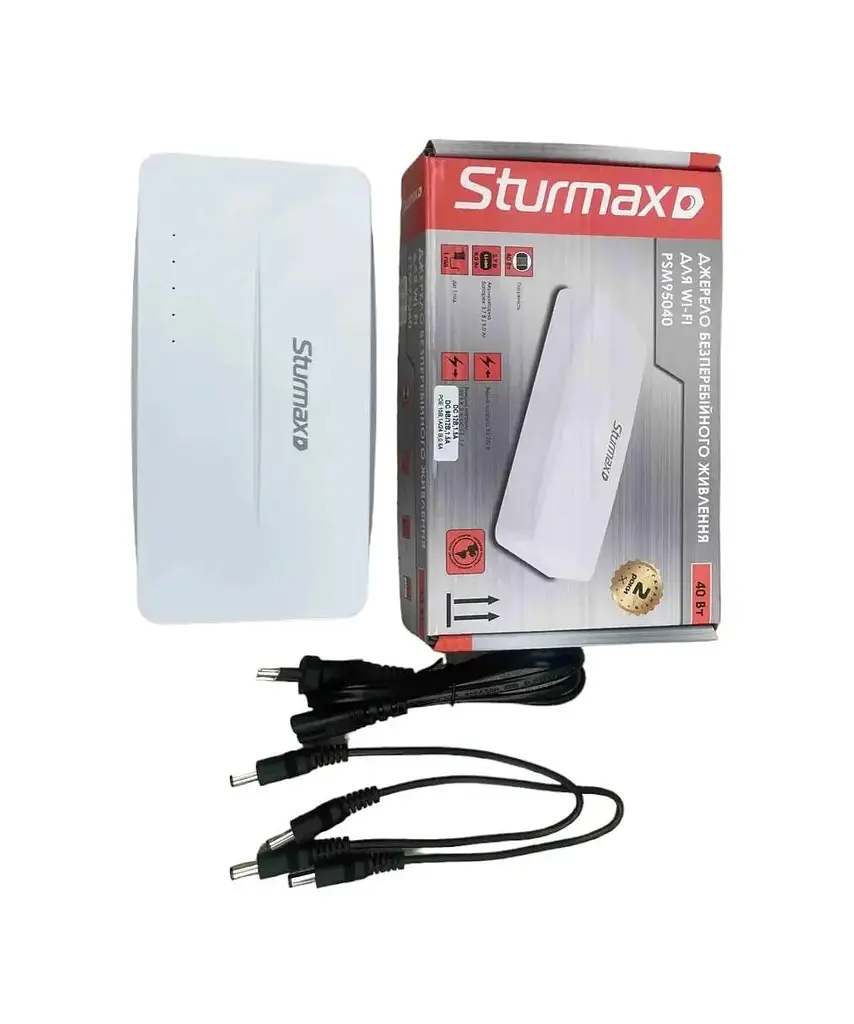 Источник бесперебойного питания для Wi-fi 40 Вт Sturmax PSM95040 - фото 4