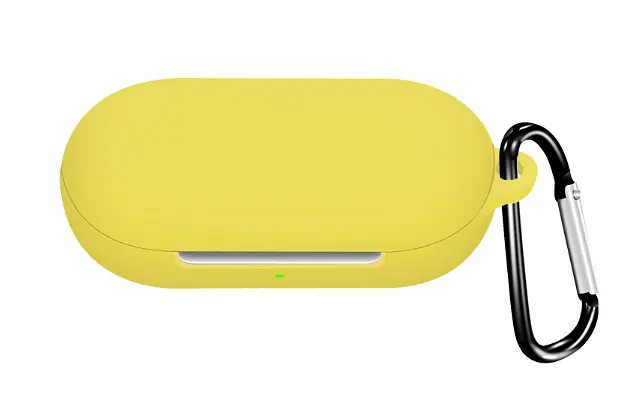 Чохол-накладка DK Silicone Candy Friendly із карабіном для OnePlus Buds Z2 (yellow) - фото 2