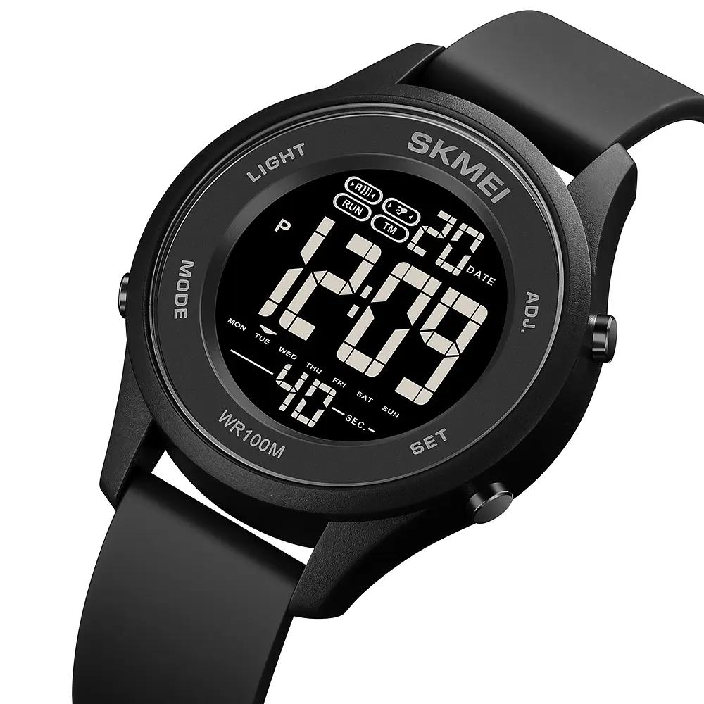 Чоловічий наручний годинник 1758BK Black Skmei acs0030603 - фото 4