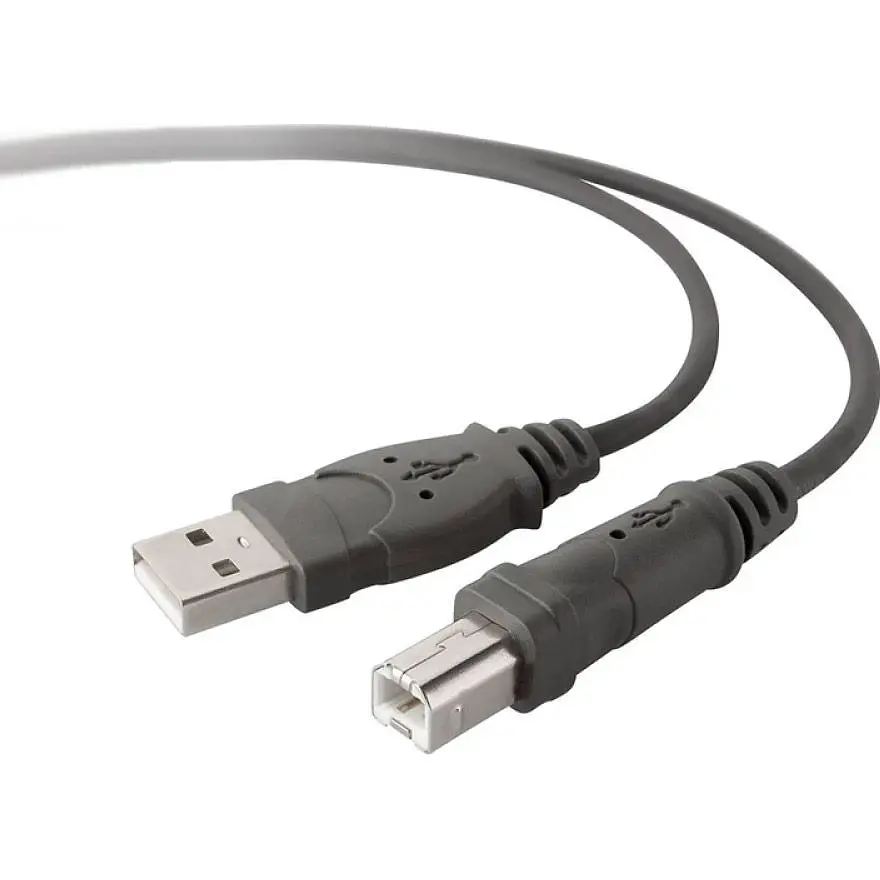 Кабель Belkin USB 2.0 AM/BM 1.8m (F3U154BT1.8M) [159803] - фото 2