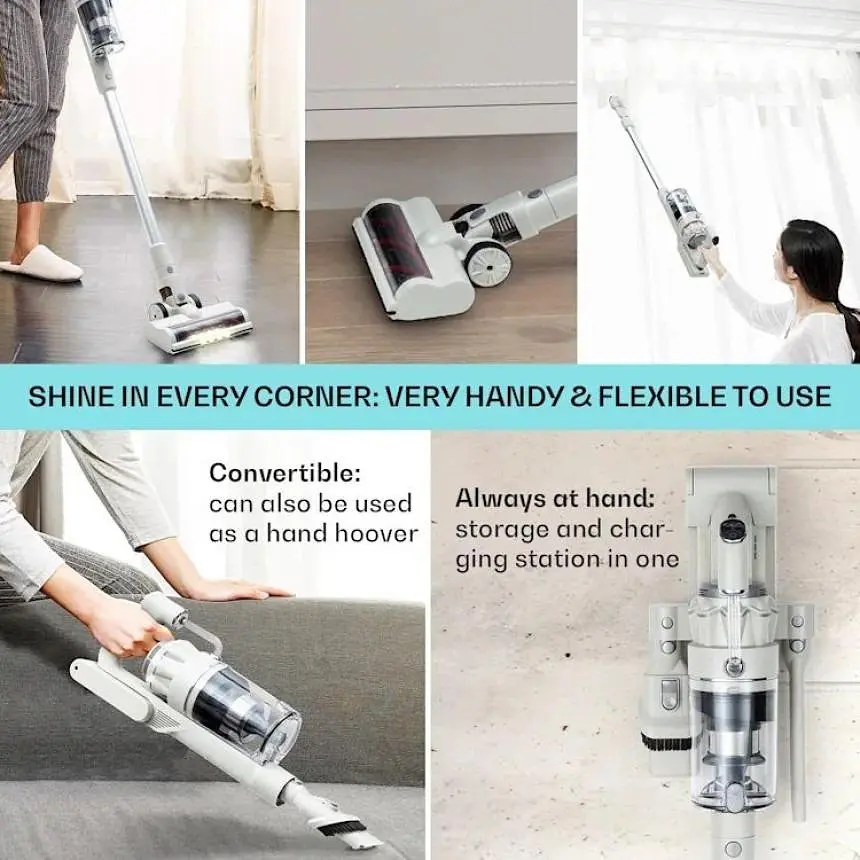 Аккумуляторный пылесос Klarstein LARMA (10040033) - фото 4