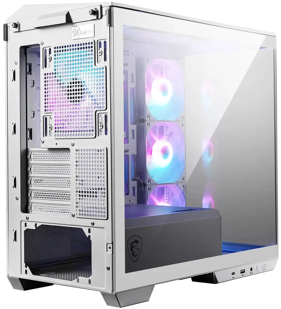 Корпус MSI MAG PANO M100R PZ WHITE (MAG PANO M100R PZ WHITE) без блока питания - фото 8
