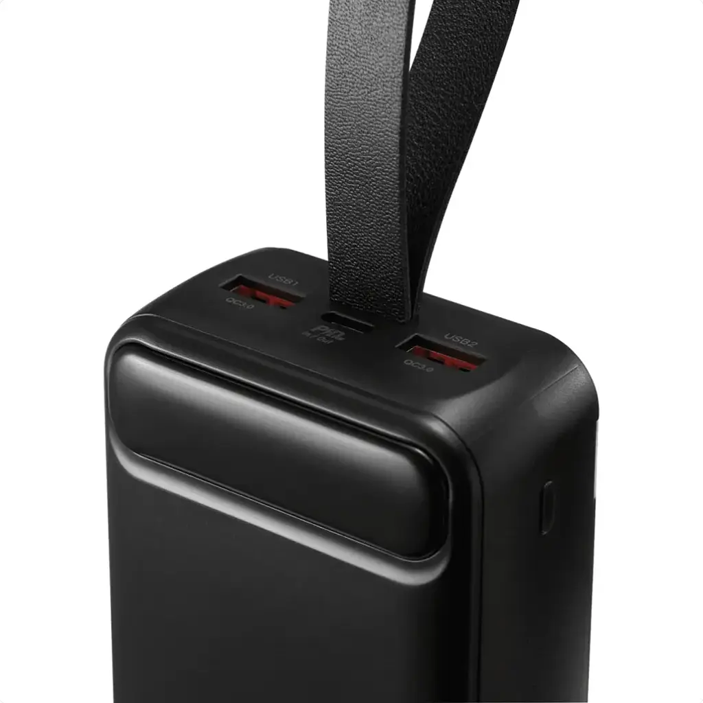 Зовнішній акумулятор Doberman AM03 30000mAh 22.5W Black [110386] - фото 3