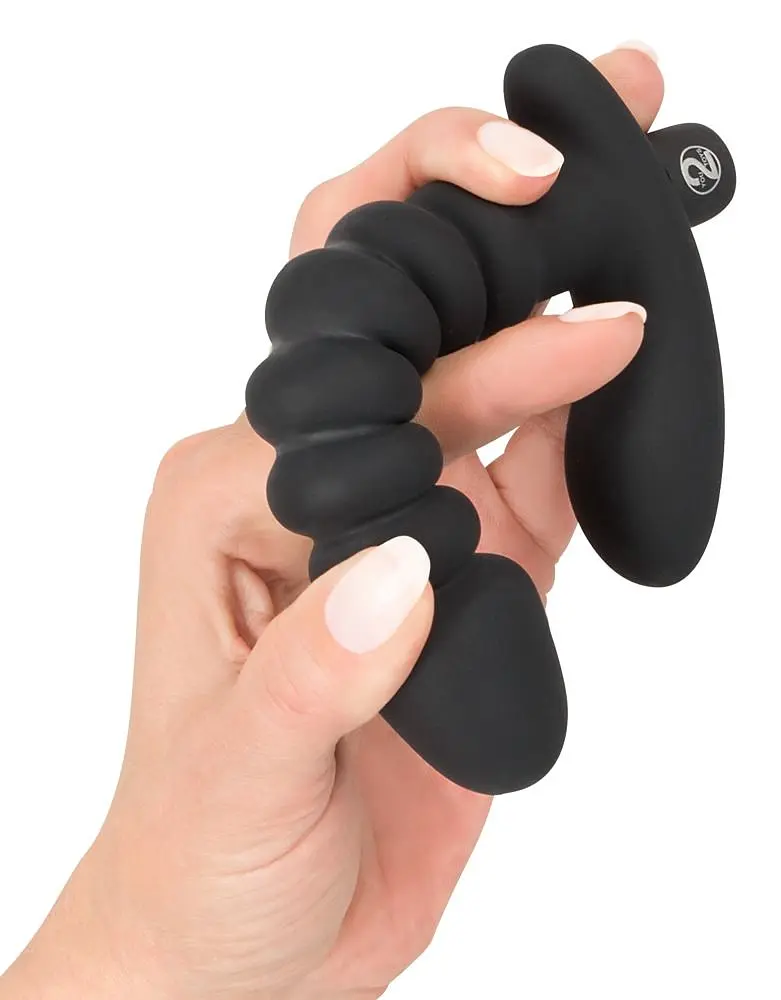 Анальний вібратор Black Velvets Vibrating Medium - фото 5