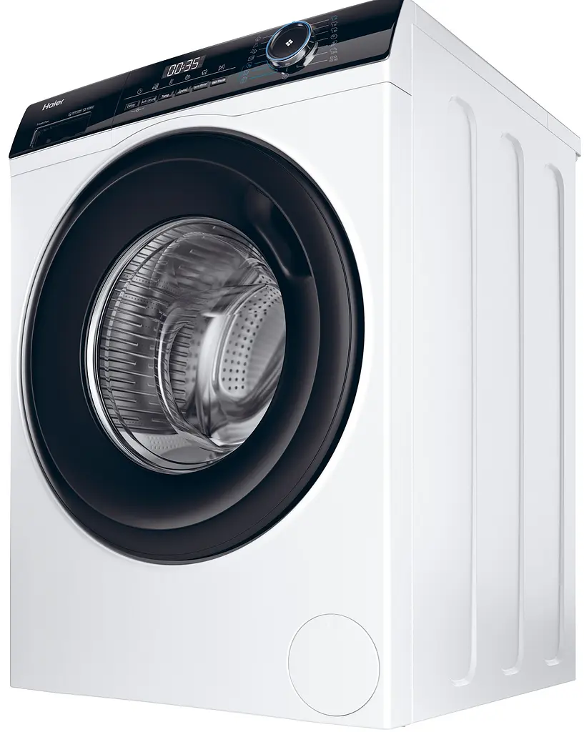 Пральна машина Haier фронтальна, 9кг, 1400, A, 55см, дисплей, пара, інвертор, білий (HW90-BP14939-S) - фото 6