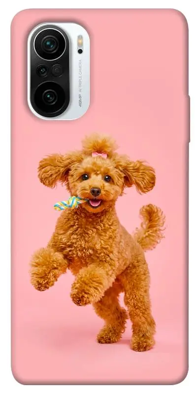 TPU чохол Demsky Happy poodle для Xiaomi Redmi K40 / K40 Pro / K40 Pro+ / Poco F3