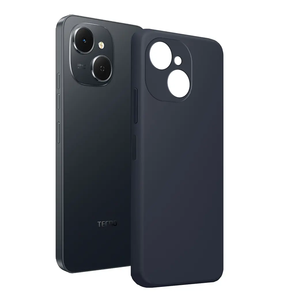 Чохол MAKE Tecno Spark 40C Silicone Ink Black - фото 3