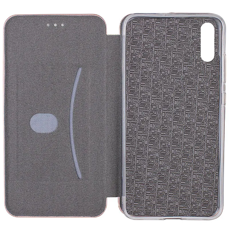 Шкіряний чохол-книжка Epik Classy для Xiaomi Redmi 9A Rose Gold - фото 2