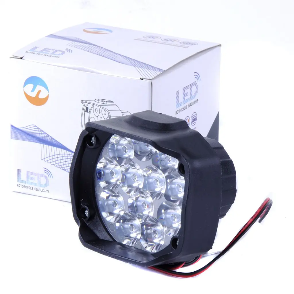 Додаткова LED фара 65x78x70 мм / 12W (1W x 12) 12-85V Далеке світло 1 шт. - фото 5
