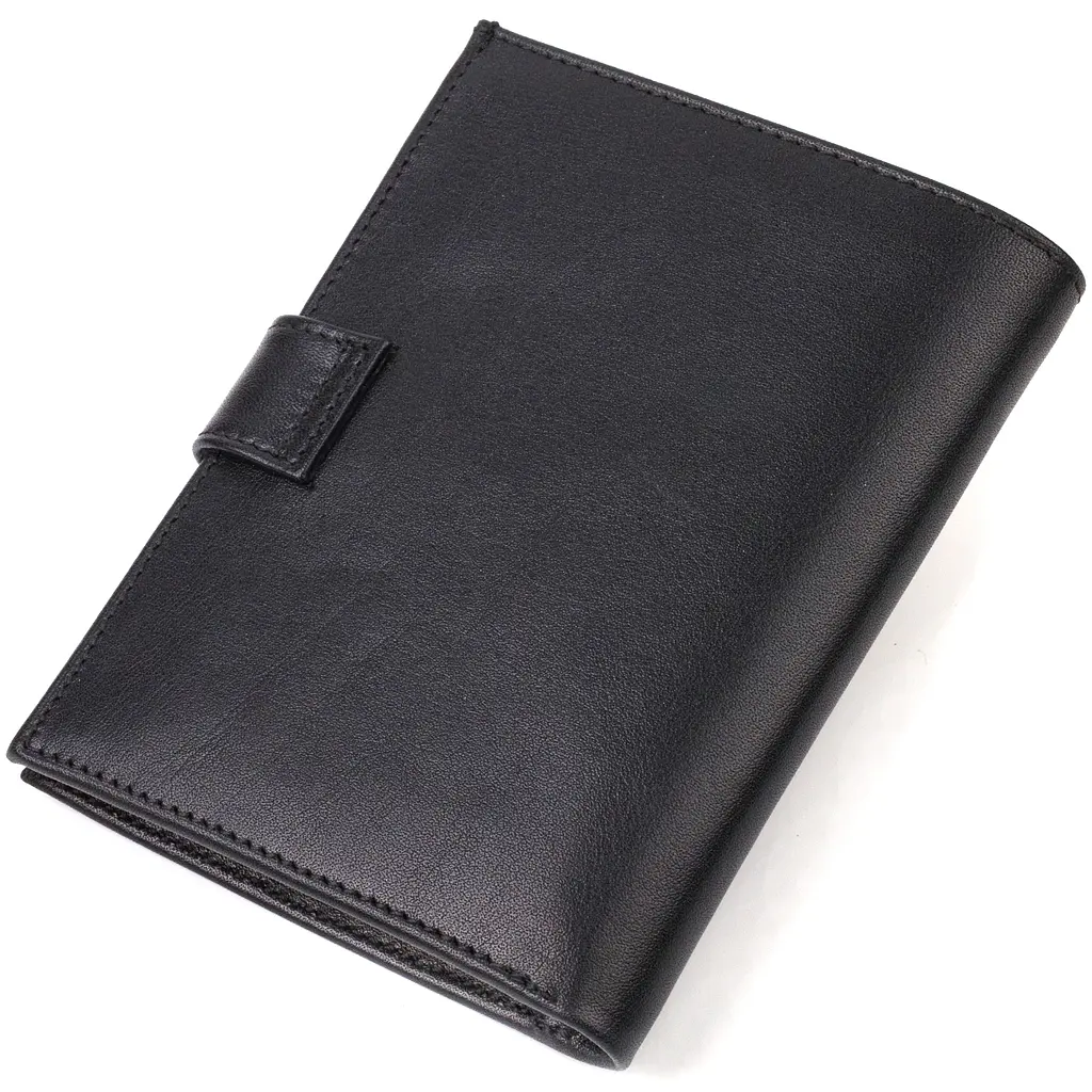 Мужской кожаный кошелек Canpellini 10х13х1.5 см acs0025650 - фото 2