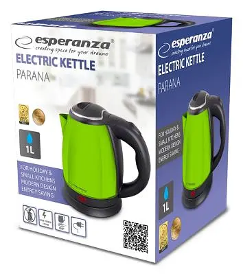Электрочайник Esperanza Kettle EKK128G 1 л зеленый - фото 2