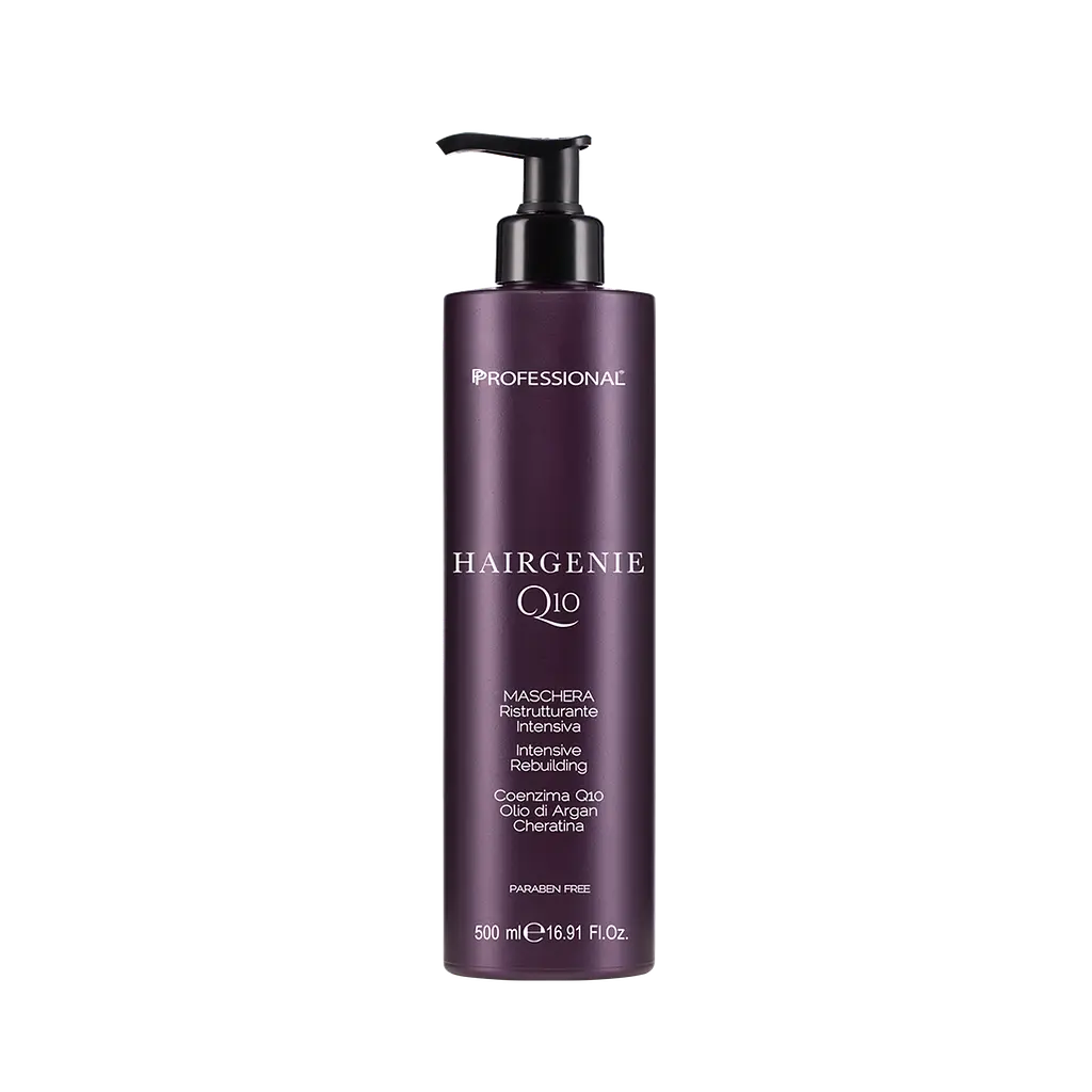 Маска восстанавливающая Hairgenie Q10 Professional 500 мл - фото 1