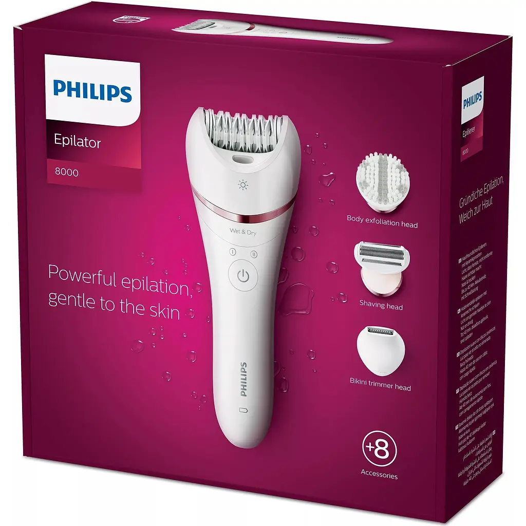 Эпилятор Philips Series 8000 (BRE735/00) - фото 6