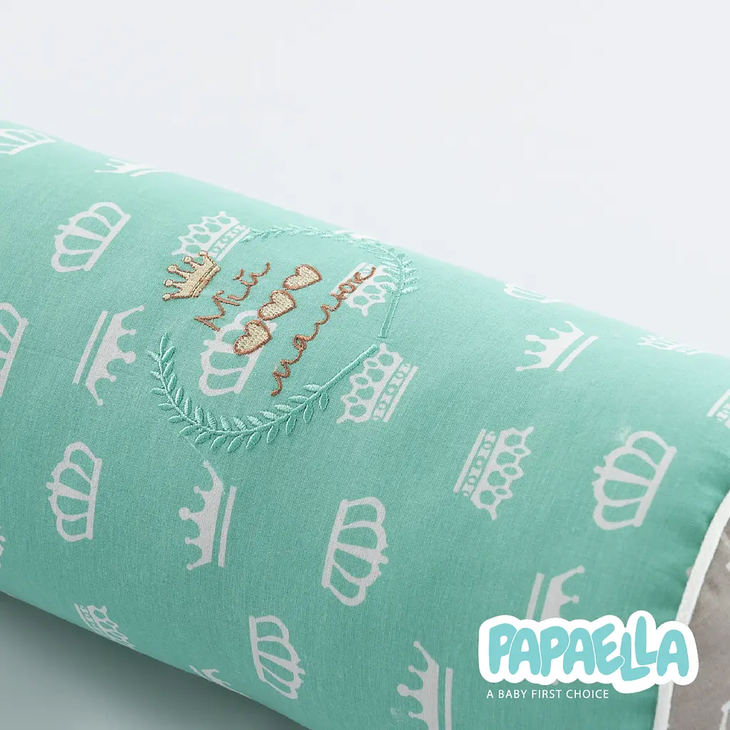 Бортик-валик в кроватку Papaella Корона защитный (8-34533 корона) - фото 12