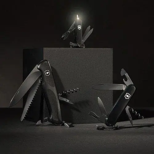 Ніж Victorinox Spartan Onyx Чорний 91мм,12функ,чорн - фото 4