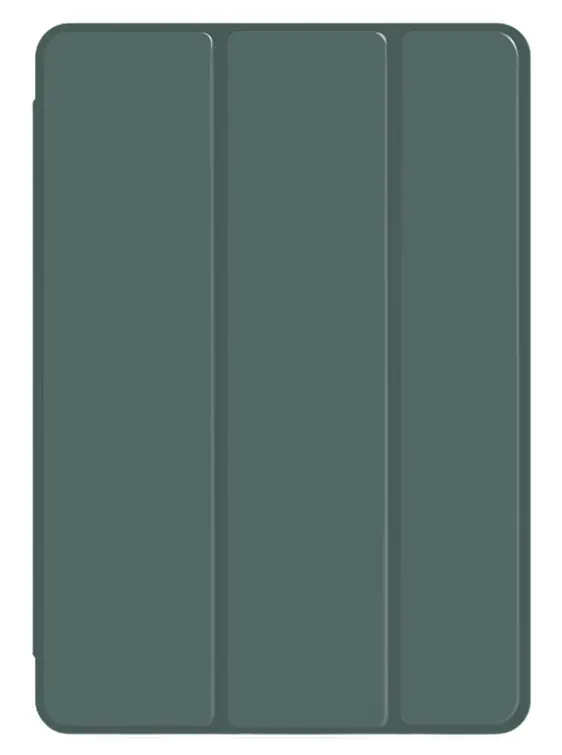 Чехол-книжка CDK для Apple iPad 10.2" 8gen 2020 экокожа/силикон Smart Case cлот cтилус (011189) green - фото 2