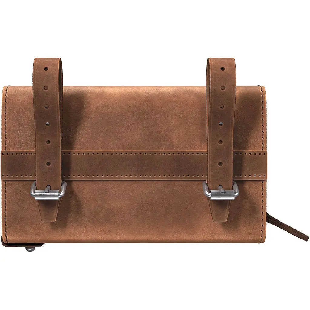 Сумка під сідло Brooks D-Shaped Tool Bag 1lt Коричневий (1007-009024) - фото 3