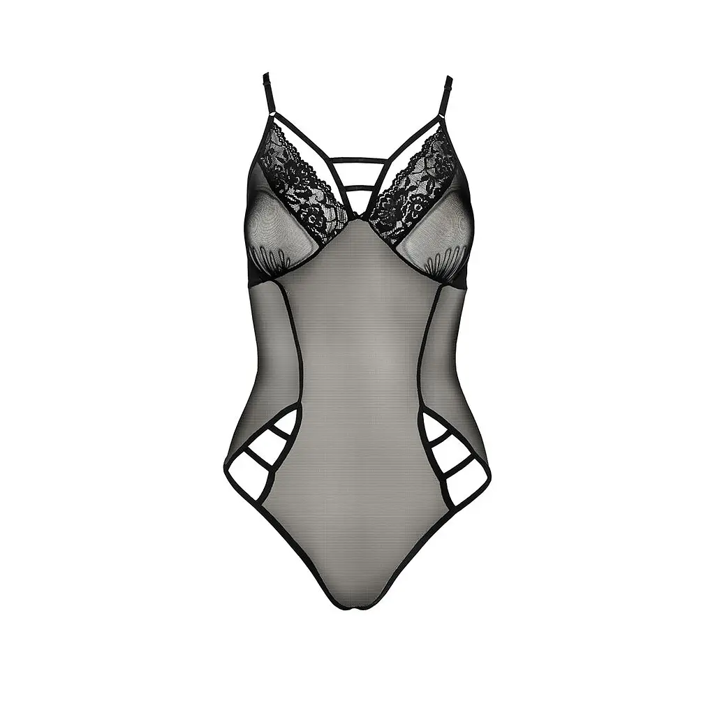 Боді Passion MELANIA BODY XXL/XXXL, black - фото 3