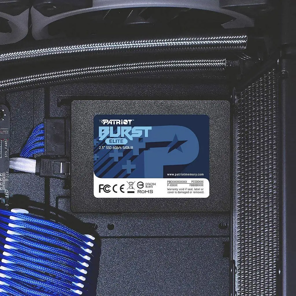 Накопичувач SSD 2.5" 240GB Burst Elite Patriot (PBE240GS25SSDR) - фото 6