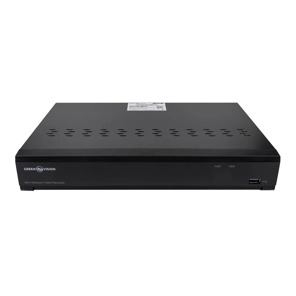IP відеореєстратор 16-канальний 12 MP NVR GreenVision GV-N-I017/16 (A) - фото 2