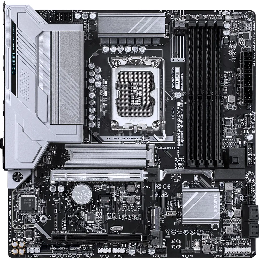 Материнська плата Gigabyte B860M Gaming X WIFI6E [146976] - фото 2