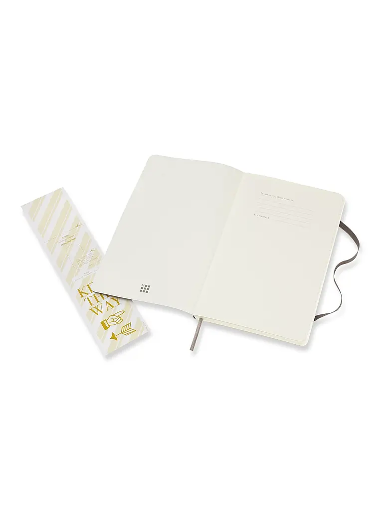 Записник Moleskine Classic середній, Лінійка Коричневий М’який (QP616P14) - фото 3