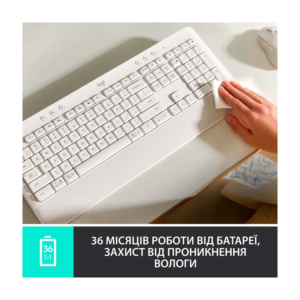 Клавіатура Logitech Signature K650 USB/Bluetooth UA Graphite (920-010945) - фото 7