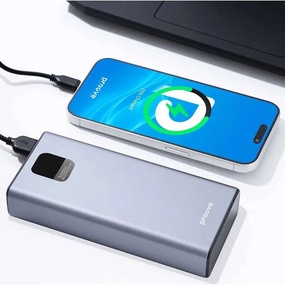 Зовнішній акумулятор Proove Guardian 20000mAh 22.5W Metal Gray (PBG222210004) [101136] - фото 4