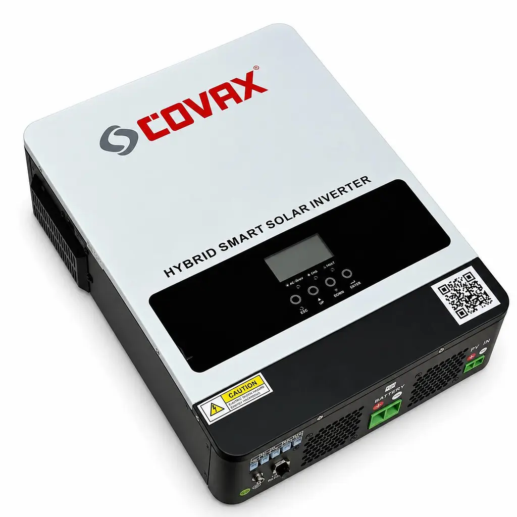 Інвертор COVAX 3200-24V гібридний 3,2 кВА з контролером MPPT 80 А - фото 5