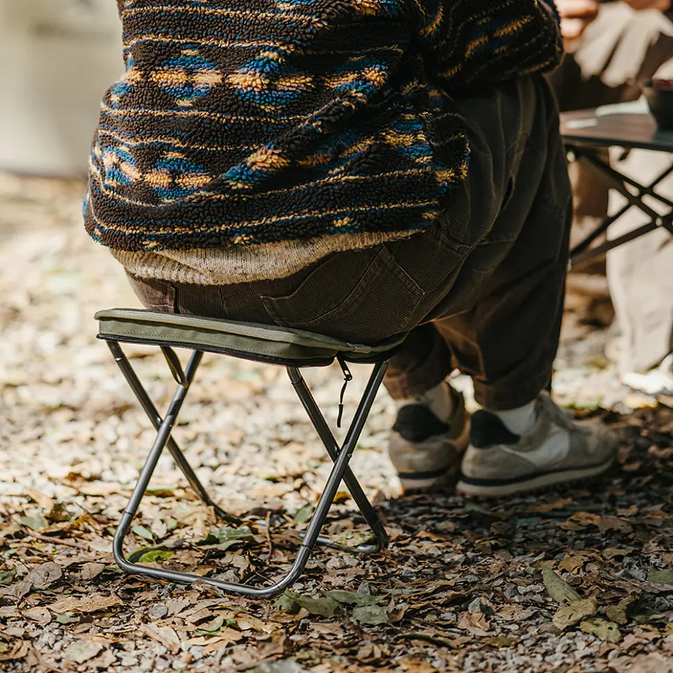 Стул складной Naturehike CNK2550JJ011 оливковый - фото 5