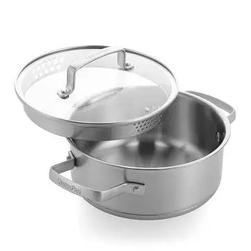 Каструля з кришкою GreenPan Chef's Collection 18 см 2 л (CC007729-001) - фото 2