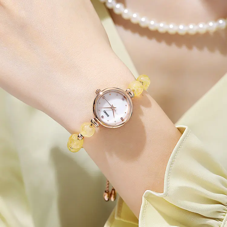 Жіночий наручний годинник 1983YL Yellow Skmei acs0030432 - фото 3
