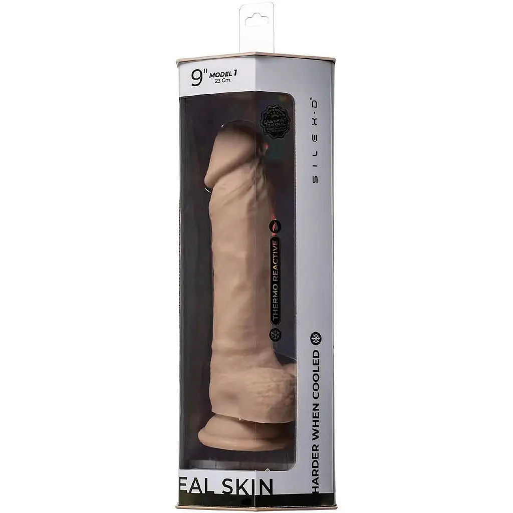 Фалоімітатор SilexD Tomas Real Skin Flesh (9in MODEL 1) - фото 7