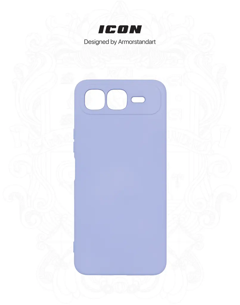 Чехол ArmorStandart ICON для Infinix Smart 10 Plus 4G Camera cover Lavender (ARM87954) - фото 3