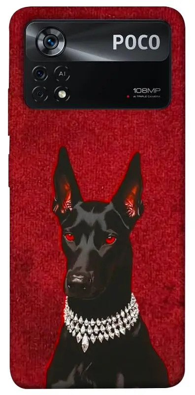 TPU чохол Demsky Premium doberman для Xiaomi Poco X4 Pro 5G