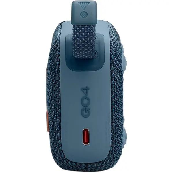 Портативна акустика JBL Go 4 Blue (JBLGO4BLU) - фото 4