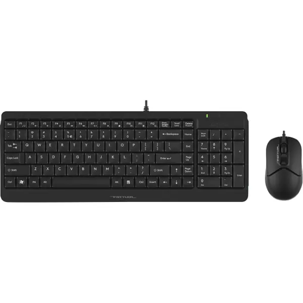 Комплект (Клавіатура та миша) A4Tech F1512 Fstyler USB Black (F1512 (Black))