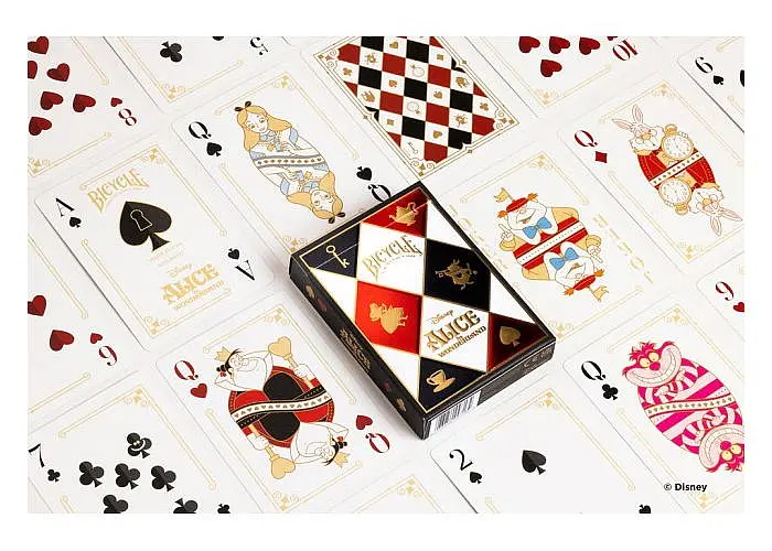 Карти гральні United States Playing Card Company Bicycle Disney Alice in Wonderland inspired (ВР_КГБДАВ) - фото 3