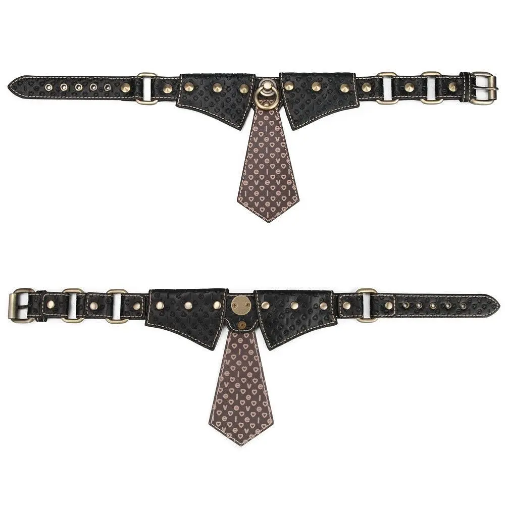 Нашийник Rebellion Reign Collar (коричневий) - фото 2