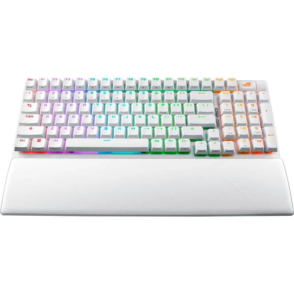 Клавіатура Asus ROG Strix Scope II 96 RGB NX Wireless White [90MP037A-BKUA30] [126944] - фото 2