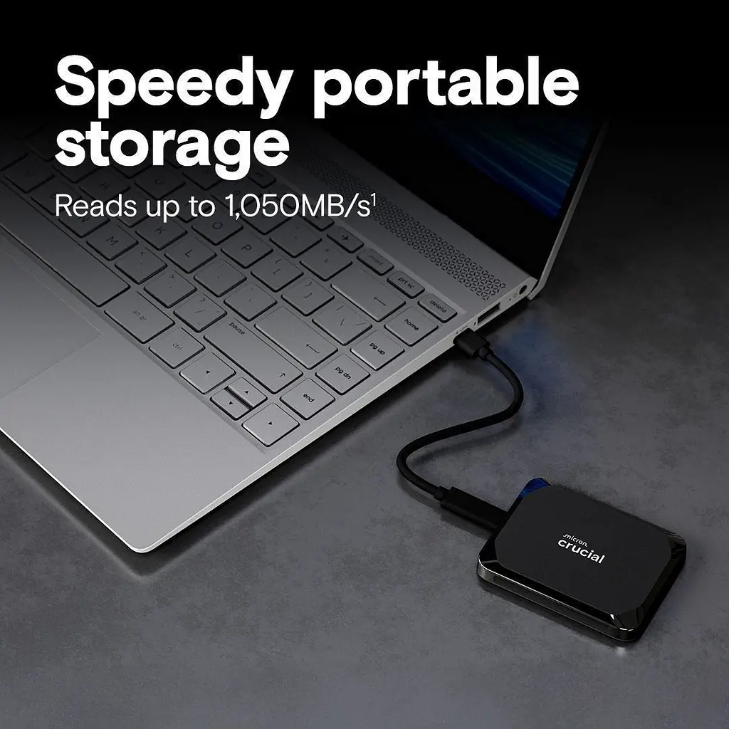 Зовнішній SSD накопичувач Crucial X9 1TB (CT1000X9SSD9) [151959] - фото 4