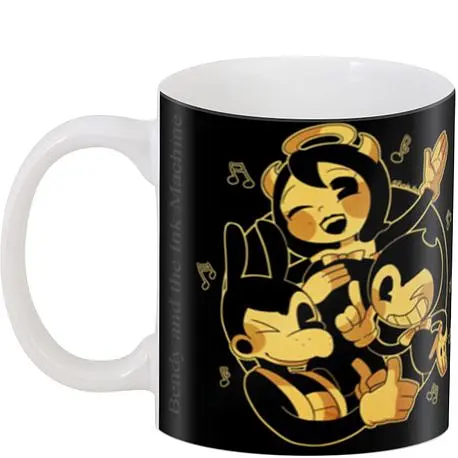 Кухоль GeekLand Bendy and the Ink Machine Бенді та чорнильна машина BM .02.12 330 мл білий - фото 3