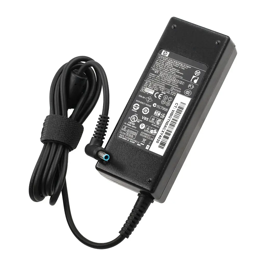 Блок живлення (зарядка) для ноутбука HP 90W (19.5V 4.62A 4.5x3.0мм) 677777-001 тонкий конектор., 90W, 4.62A, 4.5ммx3.0мм - фото 2