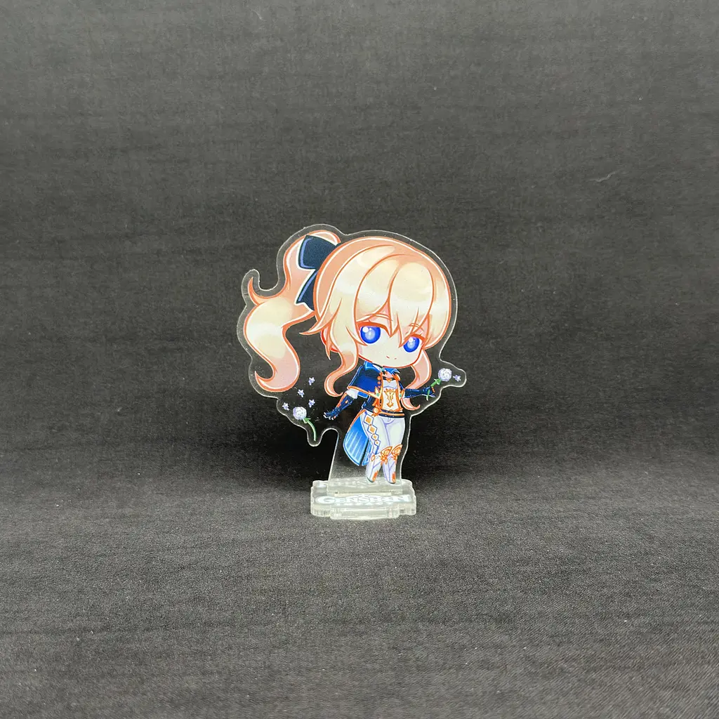 Акрилова колекційна фігурка Геншин Імпакт - Genshin Impact Chibi Джин 10 см - фото 2