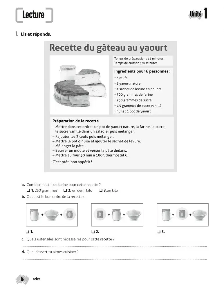 Merci! 3. A2. Cahier d`exercices - фото 10