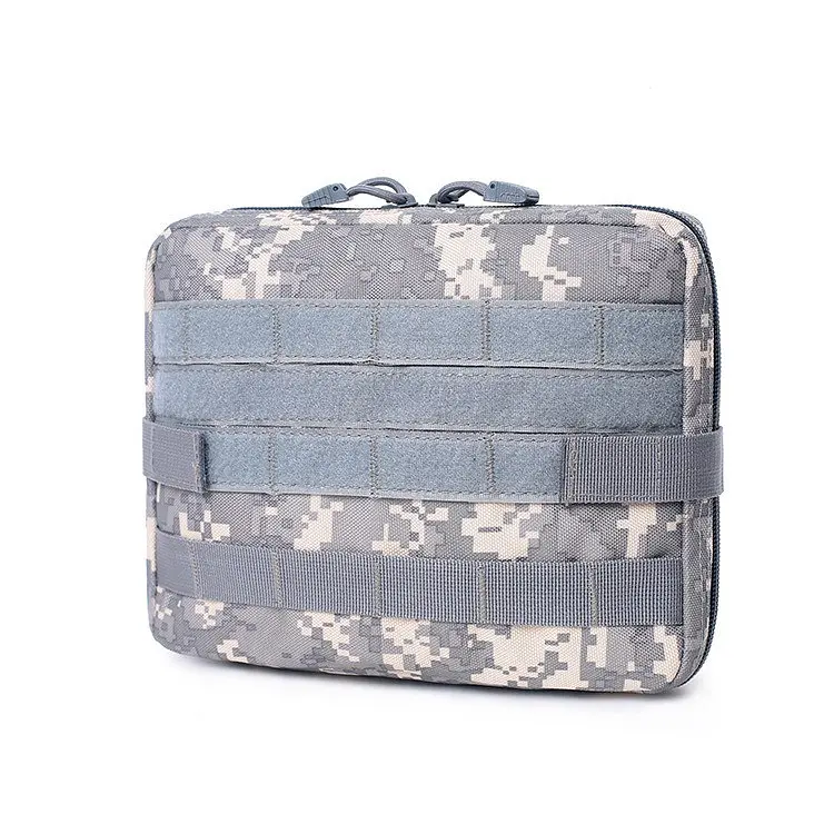 Подсумок общего назначения Molle горизонтальный текстиль (Камуфляж пиксельный) - фото 2