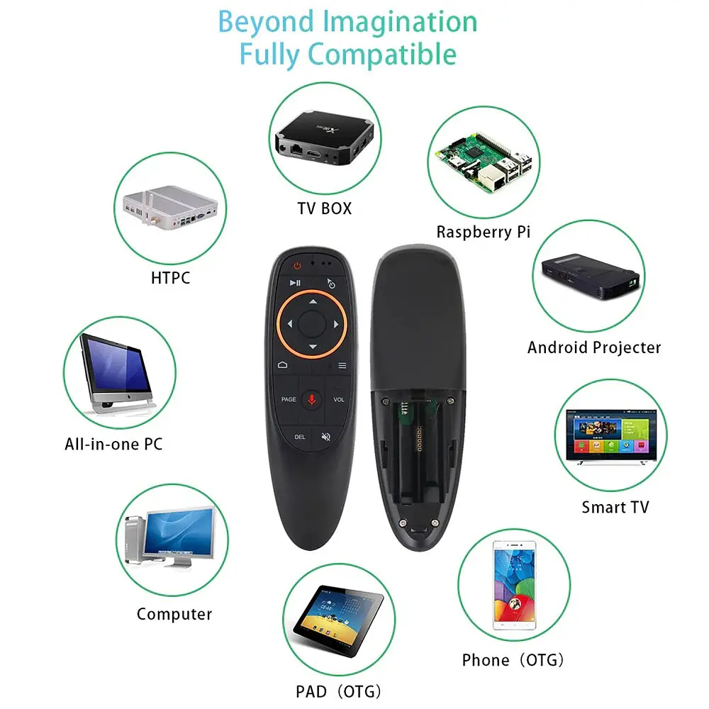 Аеромиша Air Mouse G10 з мікрофоном - фото 2